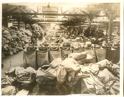 WWI photo Xmas mail