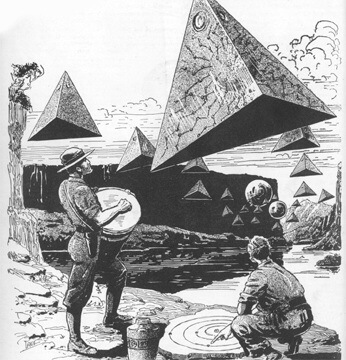 Strange things in sky--tetra