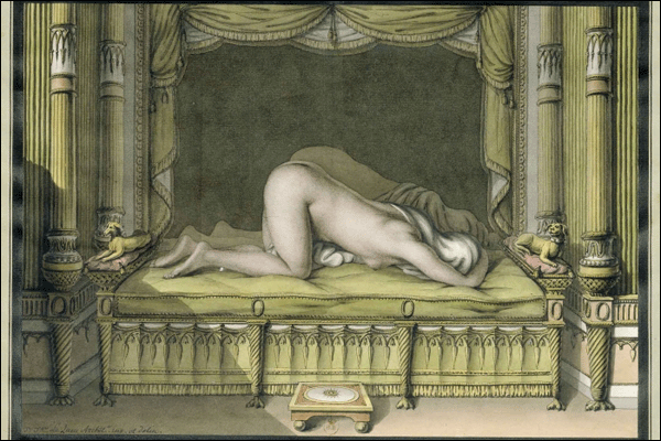 Lequeu reclining nude