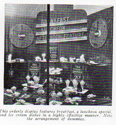 A soda fountain display b491