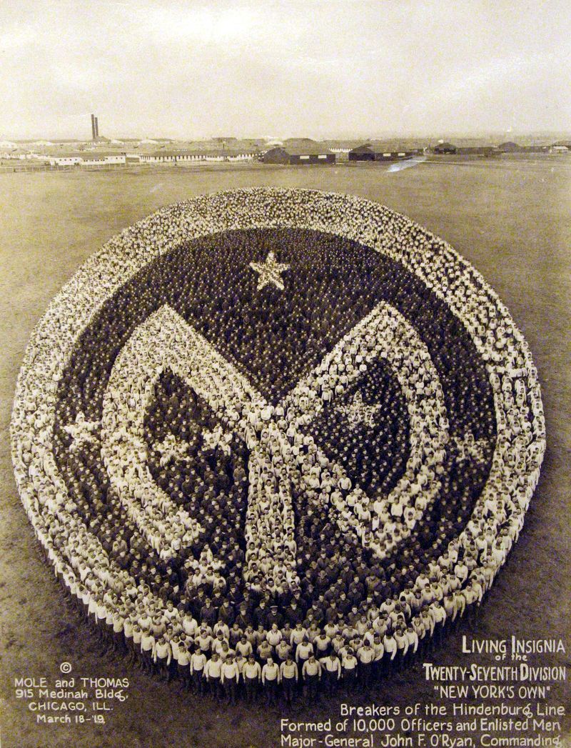 Arthur Mole-Thomas-1919-27th-Division-Insignia-1