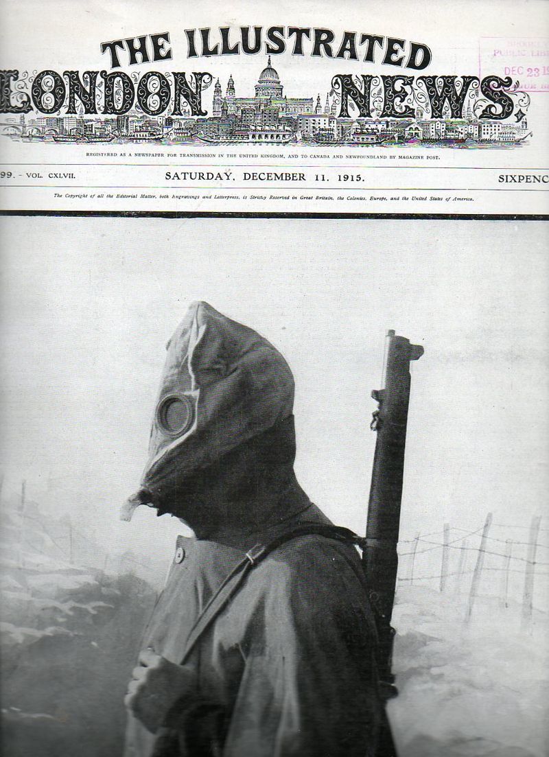 WWI--gas mask full pg696