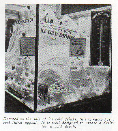 A soda fountain display a490