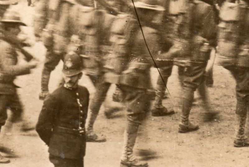 Marching london cop351