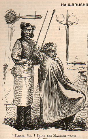 Hair brushing863