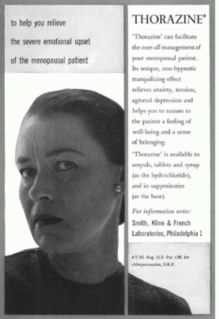 Ads--thorazine menopuase
