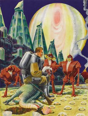 Sci fi art--europa