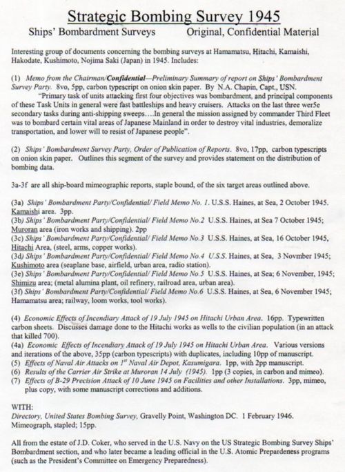 USSBS overview191