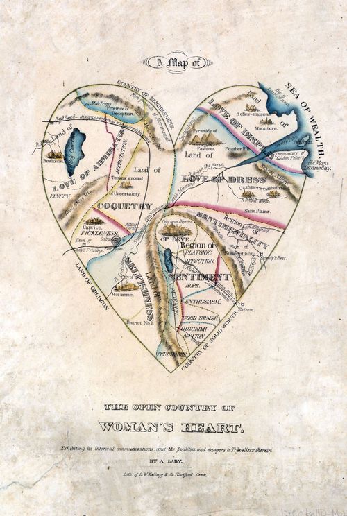 Maps--imaginary WOman