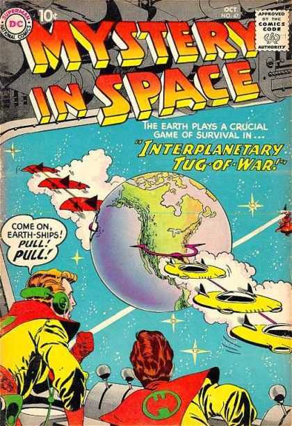 Earth strange tug of war