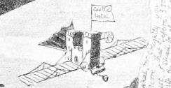 Aviation of the future--house in sky