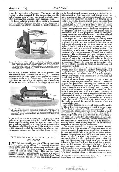 Telephone 1876 lockyer