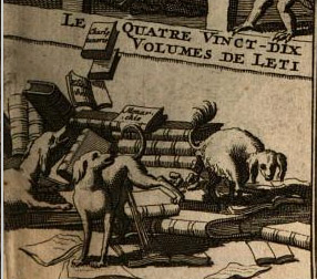 Books satire poop