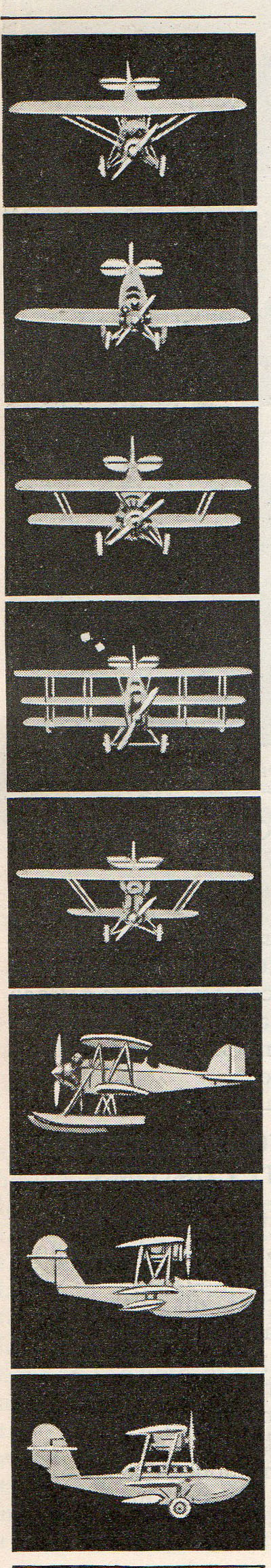 Airplane silhouette part a