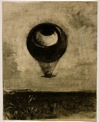 Redon eye balloon