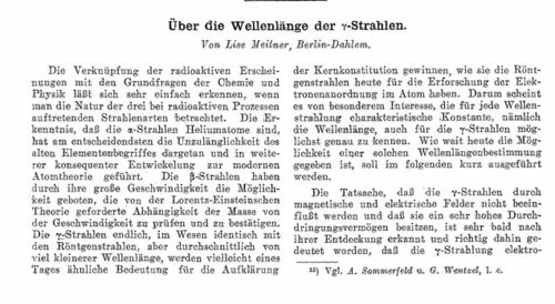 Meitner w;;enlange