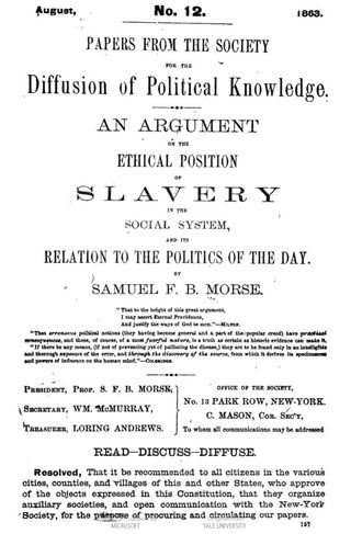 Morse slavery