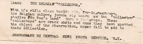WWI Sniper det199
