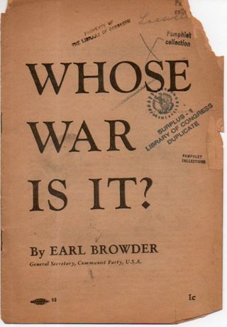 Commie pamphlet decomposition475