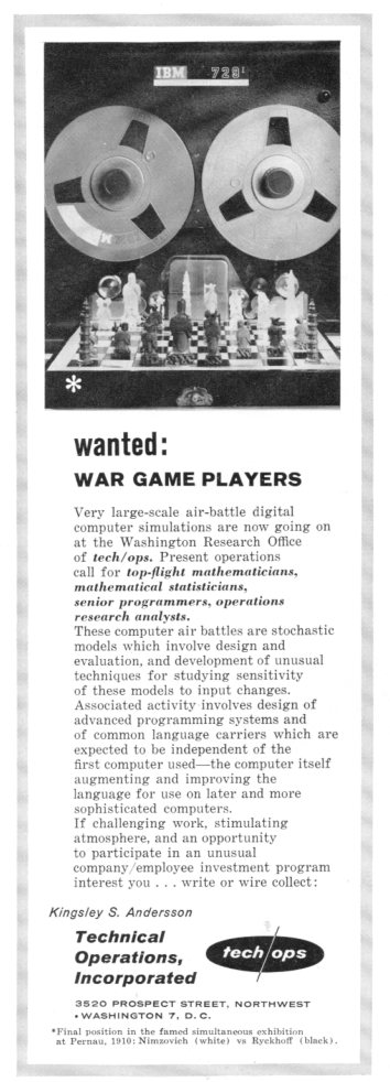 War gaming495