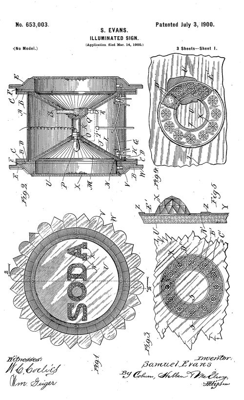 Dada found patent e soda
