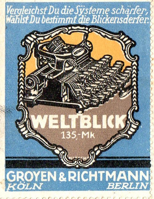 Typewrriter ad Groyen921
