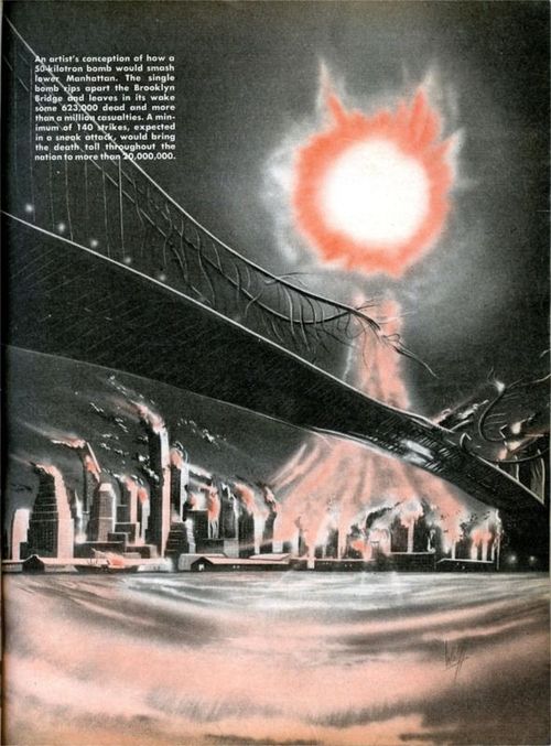 Manhattan destroyed 1953