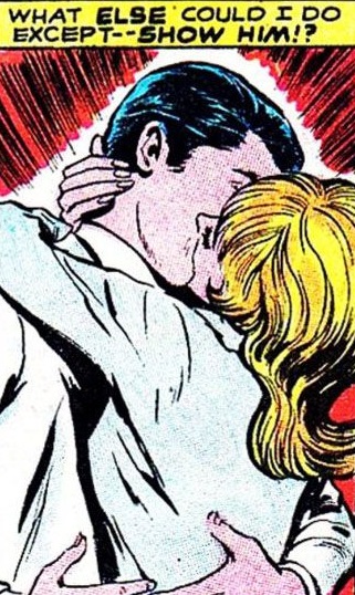 Kissing--what else could I do