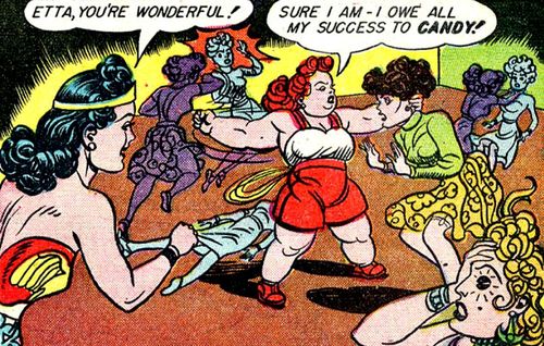 Candy & WOnder Woman