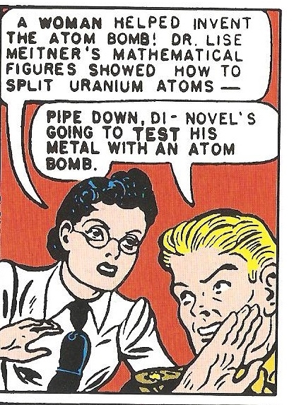 Scientists in comics meitner