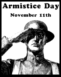 November 11th, armistice poster