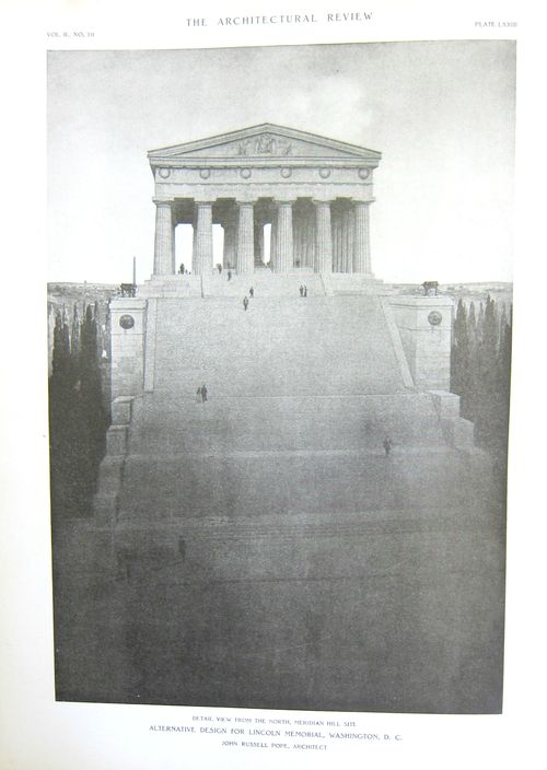 Lincoln Memorial big steps