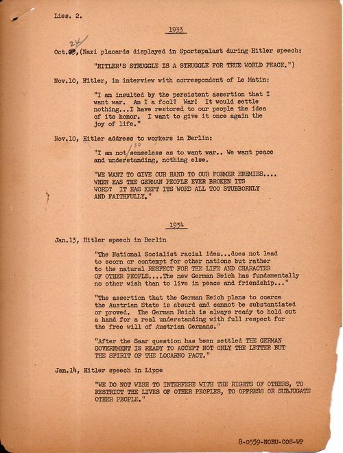 Hitler's lies 2154