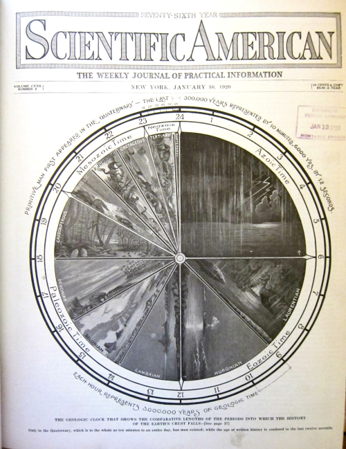 Dataviz geological time