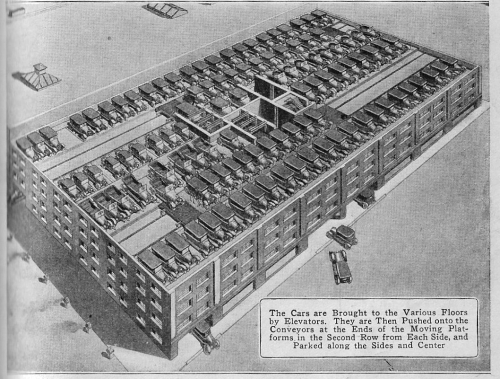 Pop mech carpark 1921