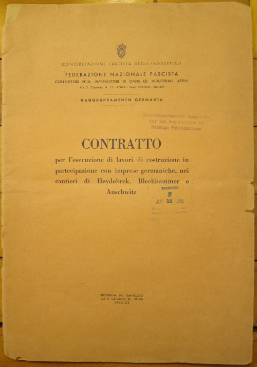 Auschwitz cover