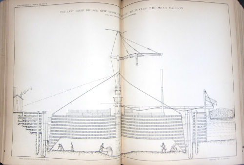 Brooklyn caisson large engineering 1873