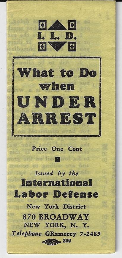 ILD Under arrest