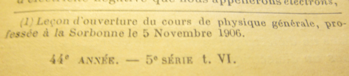 Curie 1906