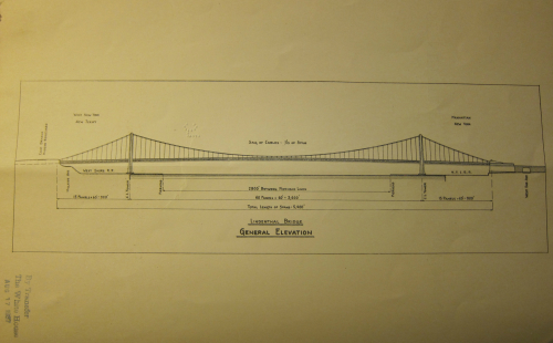 Lindenthal bridge elevation _3_