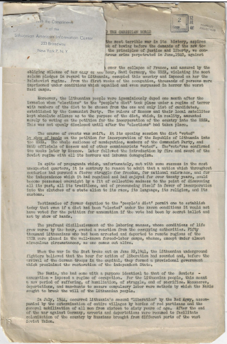 Lithuania 1946