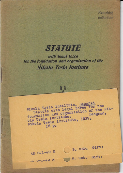 Tesla institute