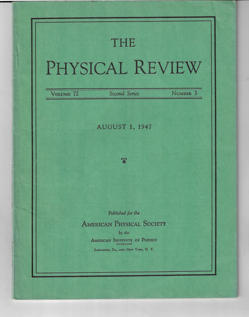 PR 1947 Lamb shift