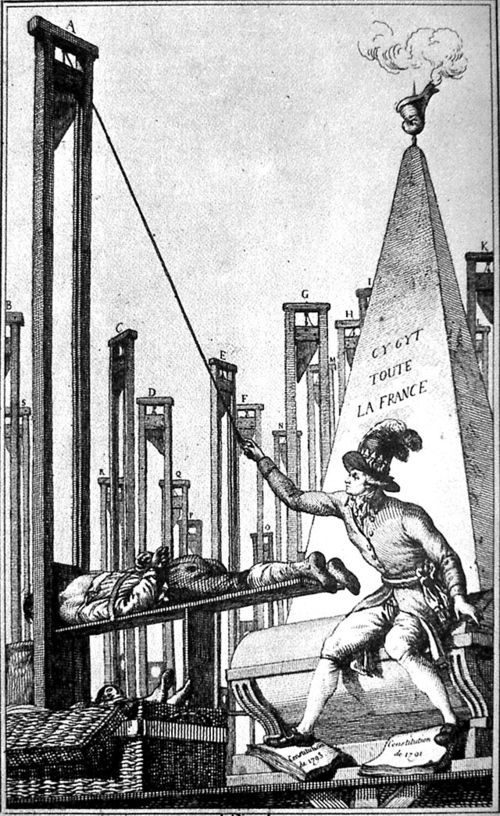 Robespierre guillotine