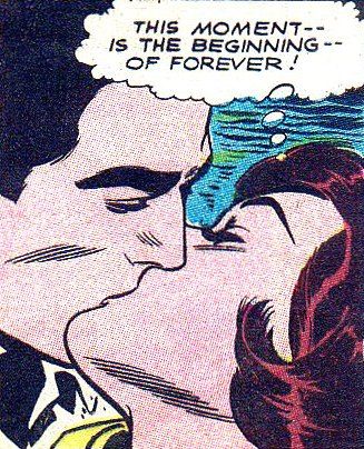 Kissing--begining of forever