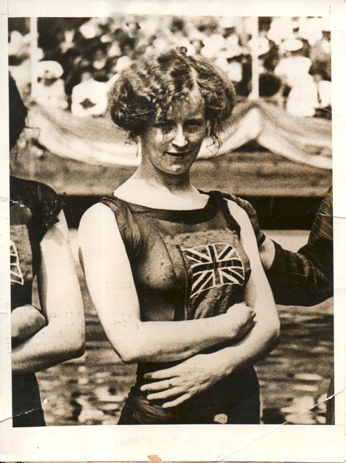 WWI Photos--female swimmer185
