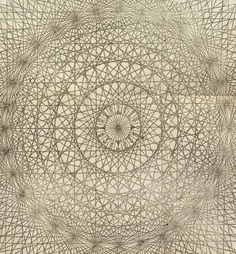 Map wind rose