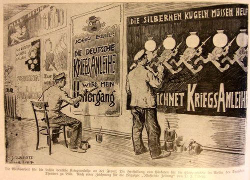 WWI poster painters