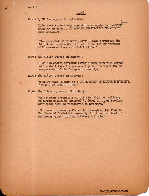 Hitler's lies 5157