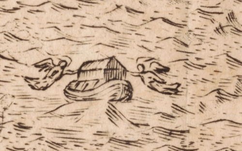 Noah ark ararat detail